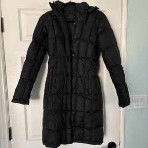 The North Face Black Quilted Coat